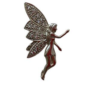New Fairy Whimsical Pendant sterling silver 925 handcrafted Artisan Made